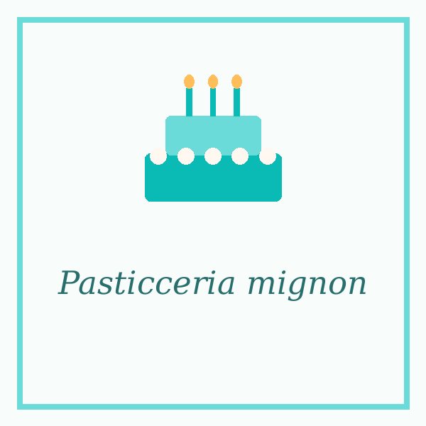 pasticcini mignon