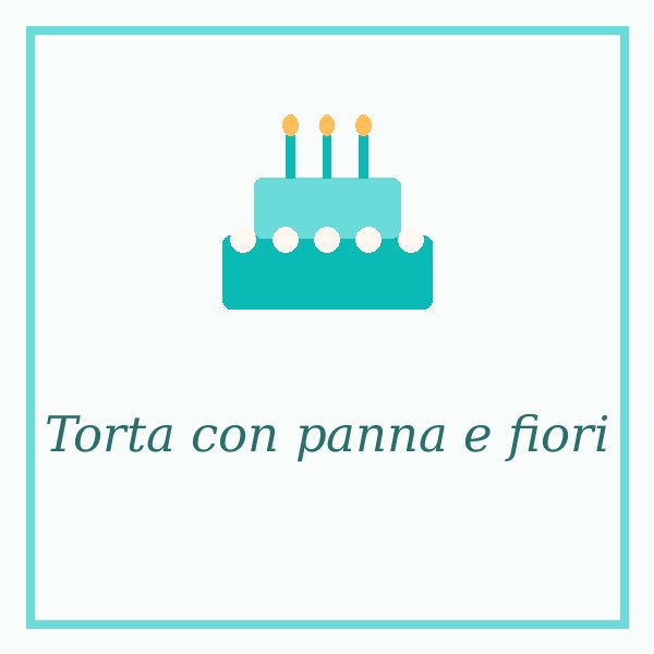 torte guarnite, torte con fiori di zucchero, torte con Pan di Spagna 