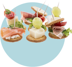 servizio catering, consegna a domicilio, produzione artigianale